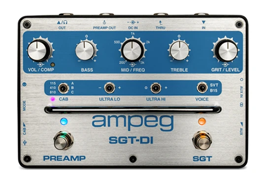 Ampeg SGT-DI LIMITED Blue Preamp